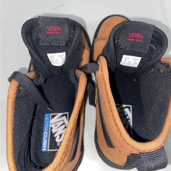 Vans Boy’s  Brown SK8 - High Sneakers sz 4 ( women’s 5.5) Excellent Condition - Picture 6 of 12